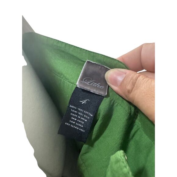 ANTHROPOLOGIE LITHE RIVER OF GRASS DRESS - Picture 5 of 5